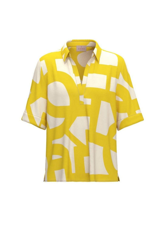 Emme Marella - Women's Blouse Fierce Sun Geometric
