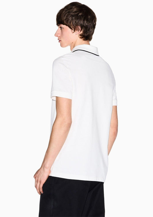 Armani Exchange - Men's Cream Polo Shirt