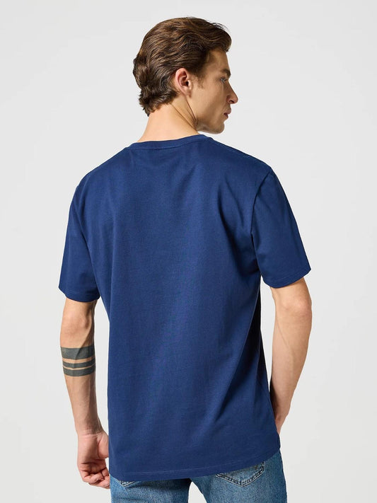 T-Shirt Sign Off Uomo Blu