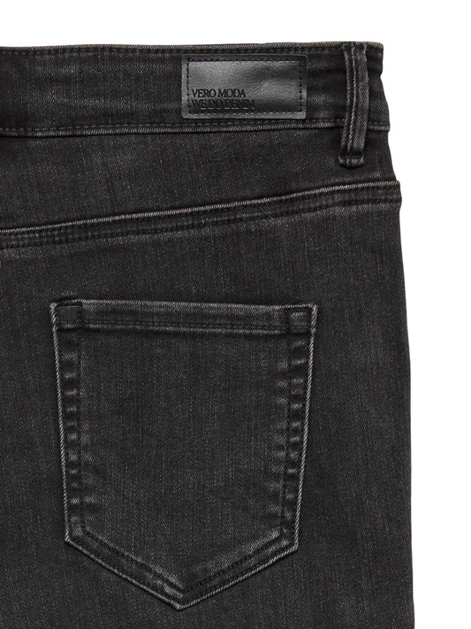 Vero Moda Jeans Donna Flash Flared Fit Nero