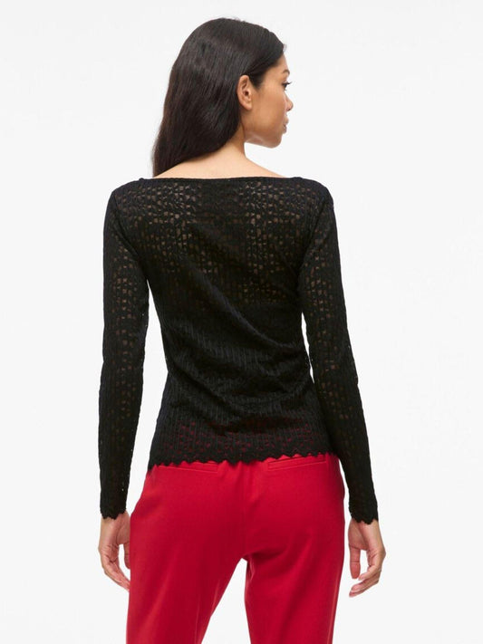 Vila Top Donna Obera Nero