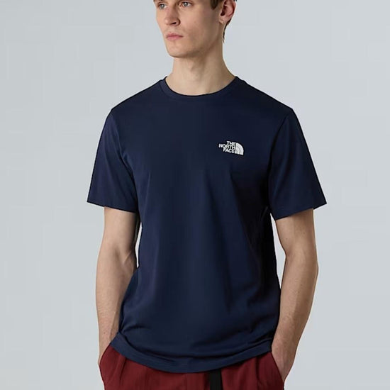 The North Face T-Shirt Simple Dome Uomo Summit Navy NF0A87NG 8K2 THE NORTH FACE 
