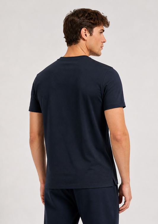 Armani Exchange - Maglia Uomo Blu Navy