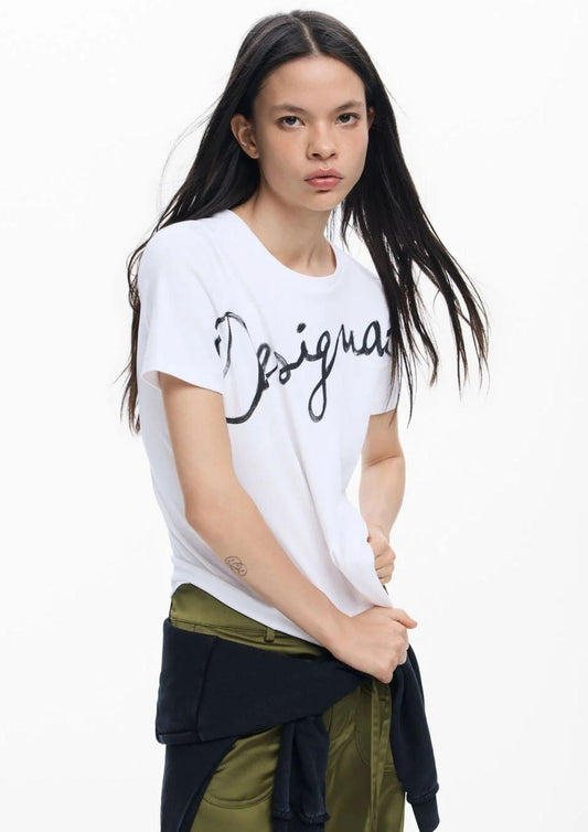 Desigual - Maglia Donna Florencia Bianca