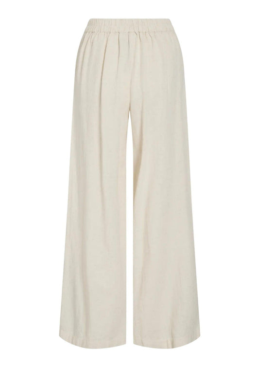 Vila - Women's Trousers Polli White