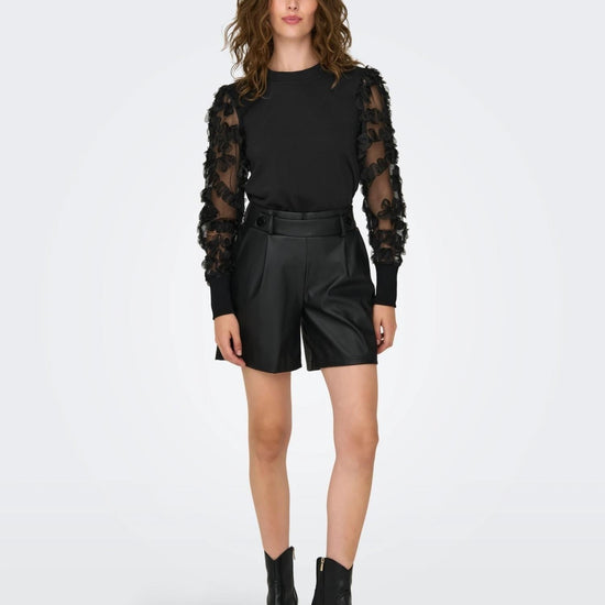 Jacqueline De Yong JDYFAIRVIEW Felpa Donna Nero 15220558 Black JACQUELINE DE YONG 