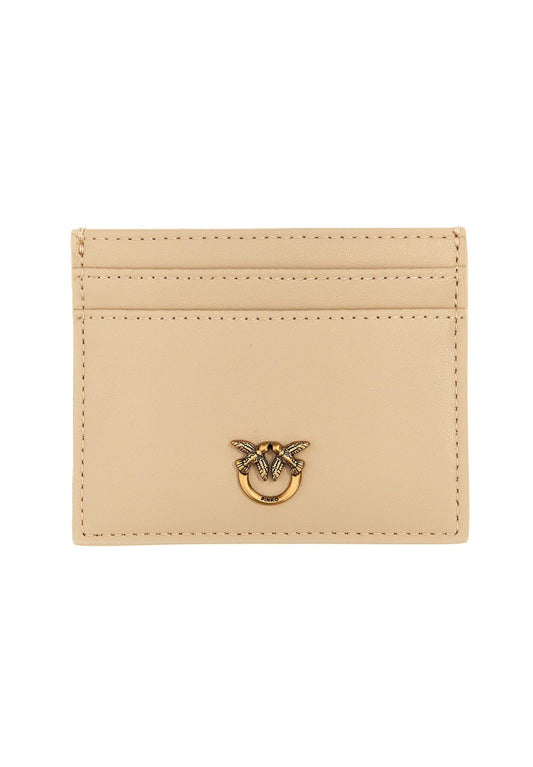 PINKO CARD HOLDER SIMPLY VITELLO SETA