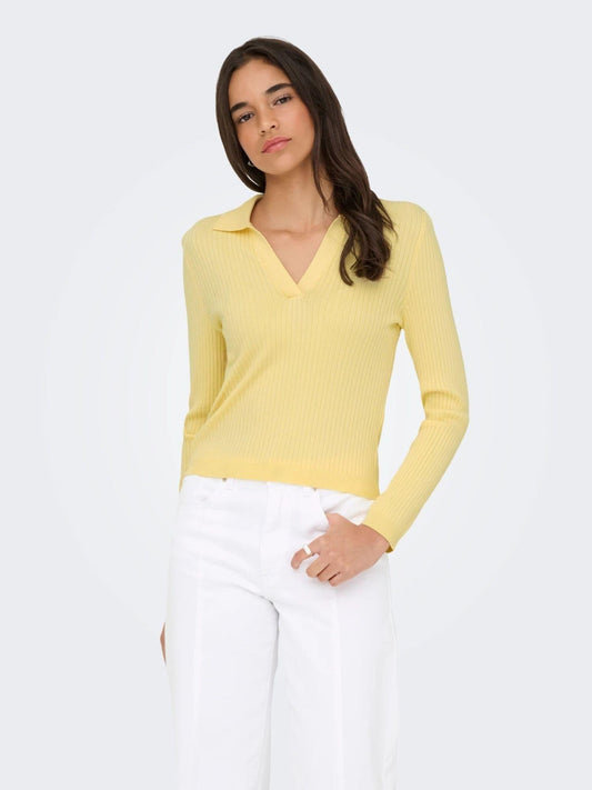 Only - Women's Double Cream Kaya Polo Shirt