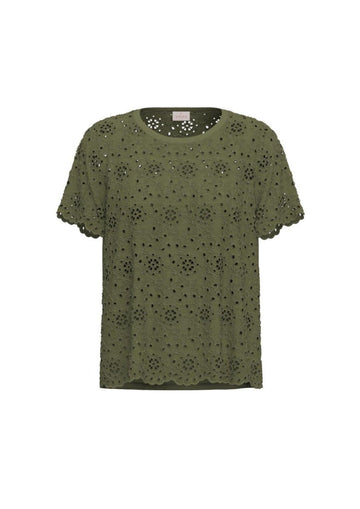 Emme Marella - Maglia Donna Verde Sangallo
