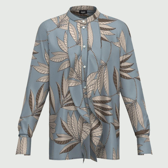 Emme Marella Camicia dritta stampata Neon Donna Carta da zucchero 2525116201200 008 EMME MARELLA 
