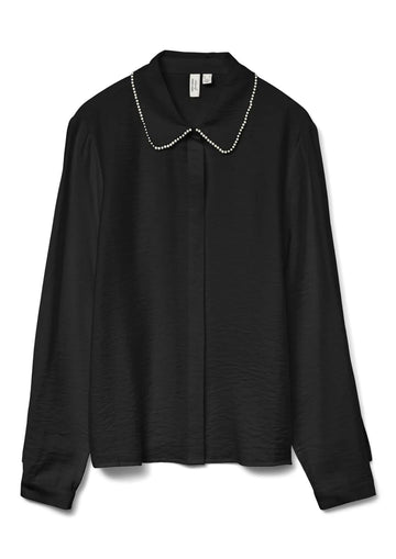 Vero Moda Women's Black Falina Shirt