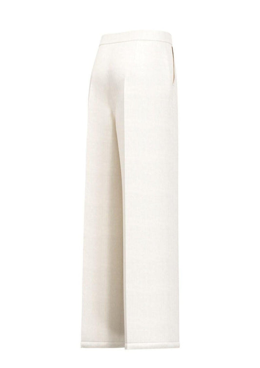 Emme Marella Women's Trousers Emmpera White