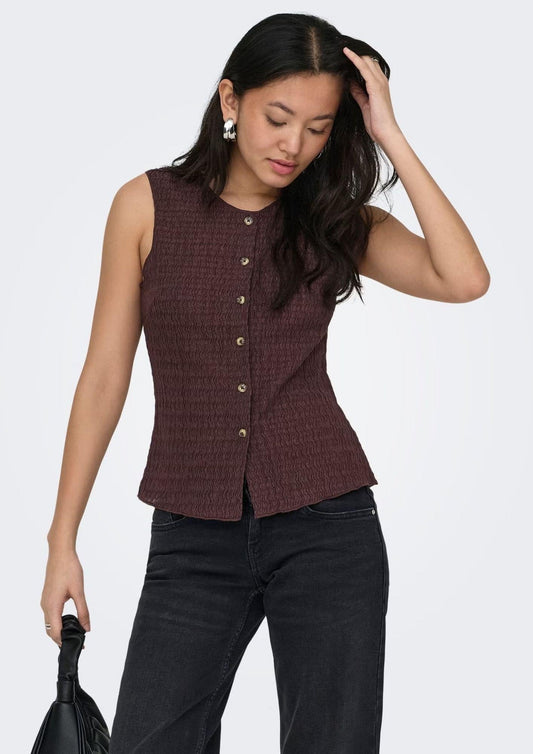 Only - Women's Top Ilse Brown