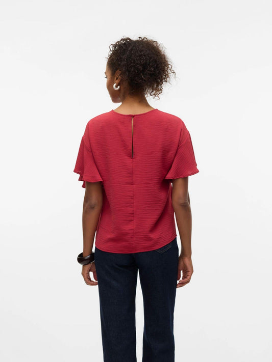Vero Moda VMALVA Top Donna Karanda Red 10329456 Karanda Red VERO MODA 