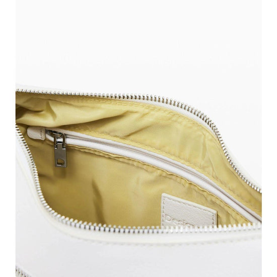 Desigual Borsa ovale logo 3D Donna Bianco 25SAXPBV 1000 DESIGUAL 