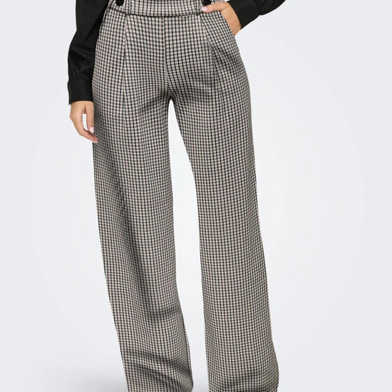 Jacqueline De Yong JDYGEGGO Wide Leg Fit Pantaloni Donna Tapioca 15242797 Tapioca NEW JACQUELINE DE YONG 