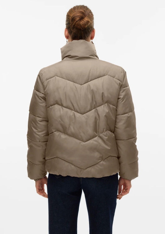 Vero Moda Giubbino Donna Ligario Beige 10309844 Silver Mink VERO MODA 