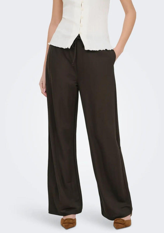 Jacqueline De Yong - Women's Trousers Leslie Brown