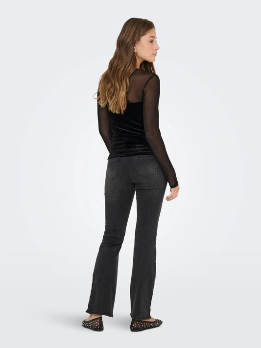 Only ONLSMOOTH Top Donna Nero