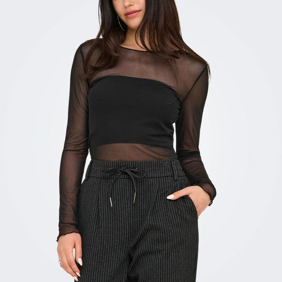 Jacqueline De Yong Top Donna Elsa Nero 15356004 Black JACQUELINE DE YONG 