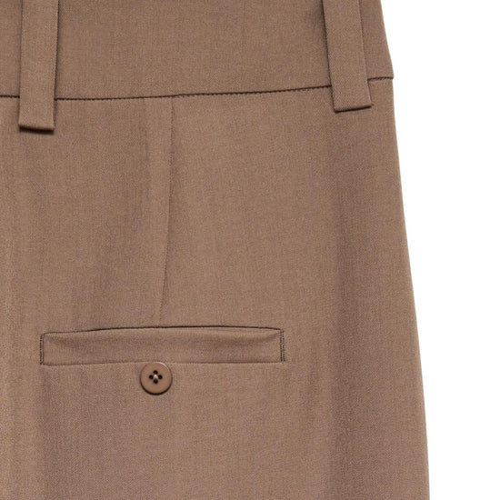 Vero Moda VMALESSIA Vita alta Pantaloni Donna Pine Bark 10341298 Pine Bark VERO MODA 