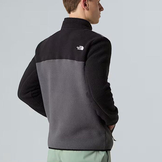 The North Face Giacca in pile Yumiori con cerniera integrale Uomo Anthracite Grey TNF Black Monument Grey NF0A883R WVO THE NORTH FACE 