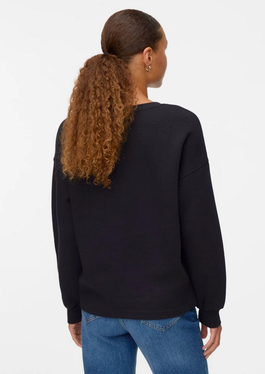 Vero Moda Felpa Donna Fatilda Nera