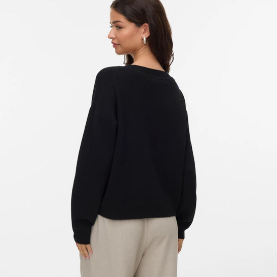 Vero Moda VMSABA Cardigan in Maglia Donna Nero 10331794 Black VERO MODA 