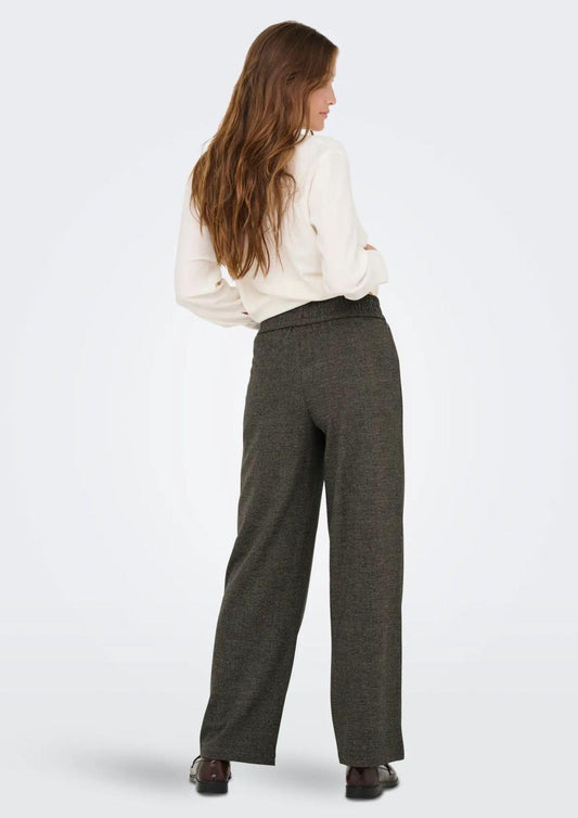 Pantalone Donna Only Onldel Nero 15348522 Black W WHITE ONLY 