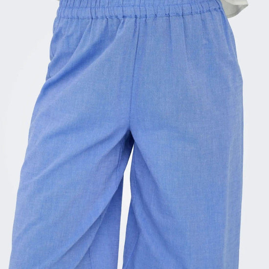 Pantalone Donna Blu 15343184 Blue Bonnet ONLY 