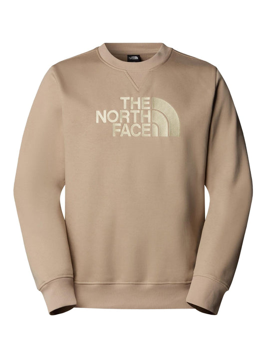 The North Face Felpa Drew Peak Uomo Beige Sabbia