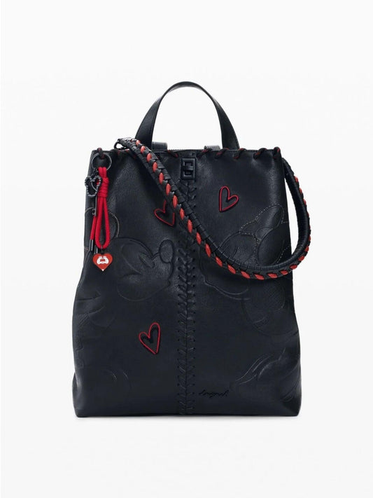 Desigual - Women's Backpack Backall Mickey pu Sumy Black