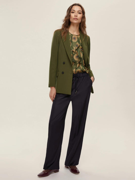 Emme Marella Isotta Corduroy Trousers Women's Blue