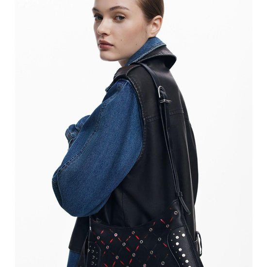 BAG YANKEE MANAOS BLACK 25WAXP38 2000 DESIGUAL 