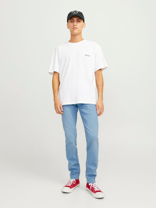Jeans Skinny Fit Uomo Blu Denim