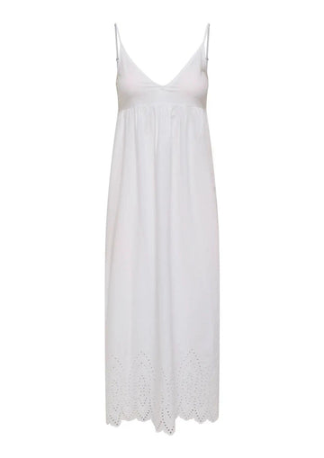 Only - Abito Donna Tullum Bianco