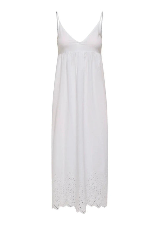 Only - Abito Donna Tullum Bianco