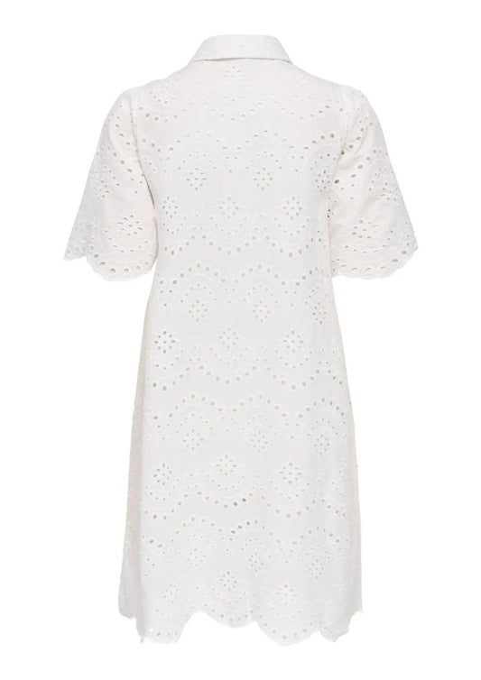 Only Women's Valais White Dress