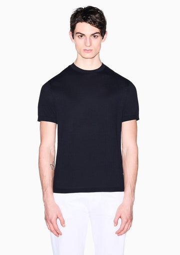Armani Exchange - Maglia Uomo Blu Navy