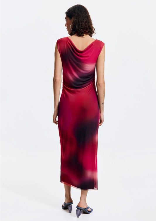 Desigual - Women's Vestmaine Red Dress