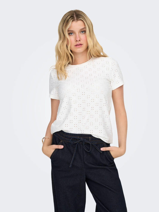 Jacqueline De Yong - Women's T-Shirt White cathinka
