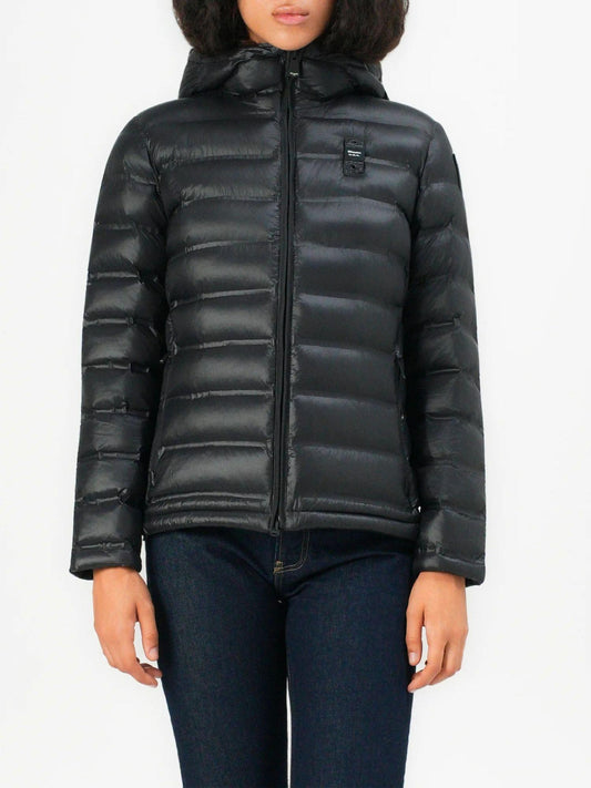 Giacca Invernale Donna Ellis Nero Interno Tabacco