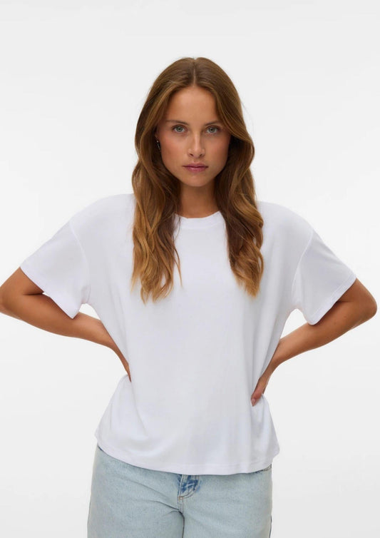 Vero Moda - Women's Filli White T-Shirt