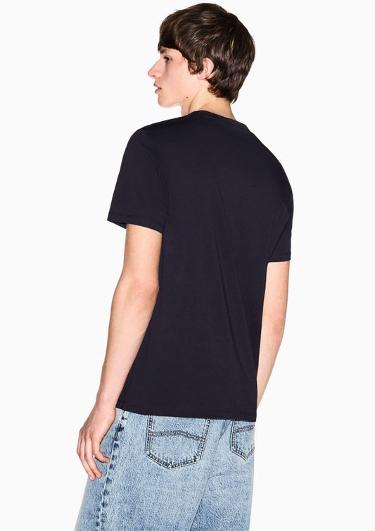 Armani Exchange - Men's Navy Blue T-Shirt