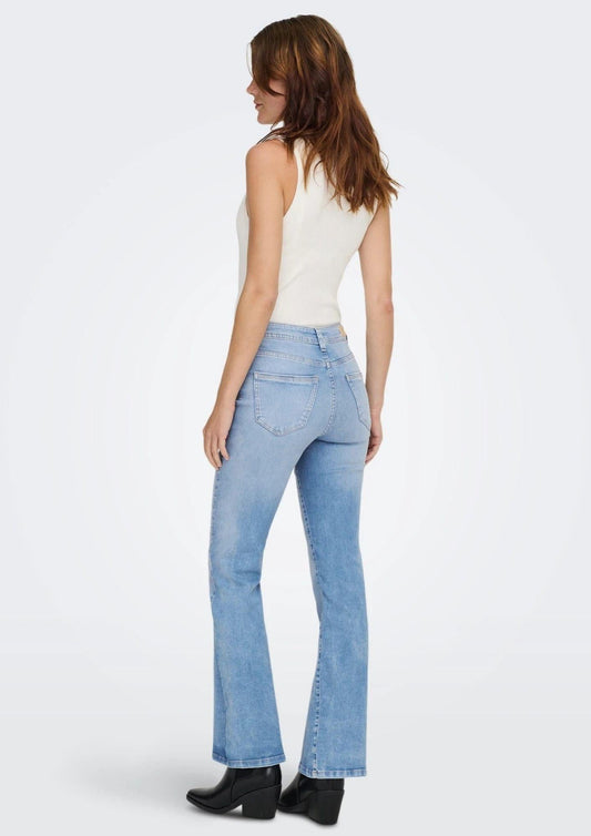 Only Women's Jeans Wauw Light Blue Denim