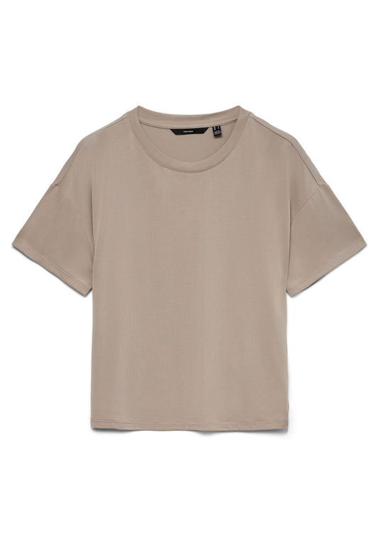 Vero Moda - Women's Filli Moon Grey T-Shirt