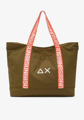 Sun68 - Borsa Donna Verde Militare