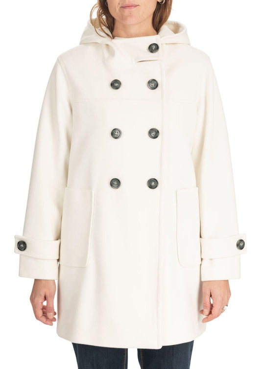 Giubbino Donna Bianco Latte