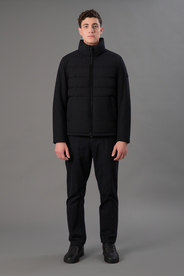 Rihunik Men's Jhonny Black Winter Jacket