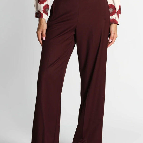 Emme Marella Pantalone Donna Sarago Bordeaux 2525136141200 005 EMME MARELLA 